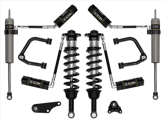 Icon 2024 Tacoma 1.25-3In Stage 4 Tubular Suspension System 1