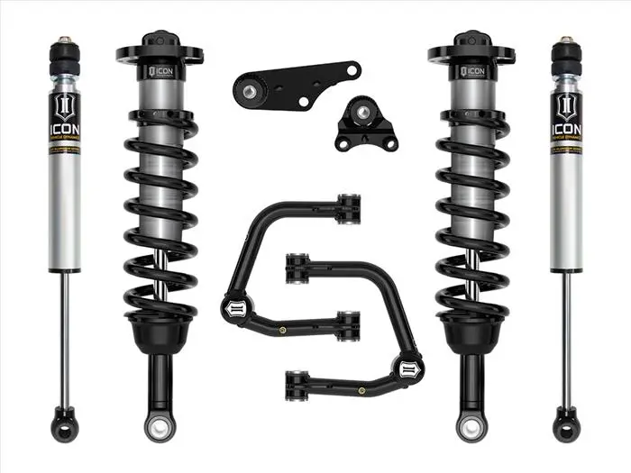 Icon 2024+ Toyota Tacoma 1.25In-3In Stage 2 Suspension System Tubular 1