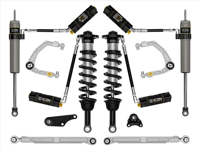 Icon 2024+ Toyota Tacoma 1.25In-3In Stage 8 Suspension System Billet 1