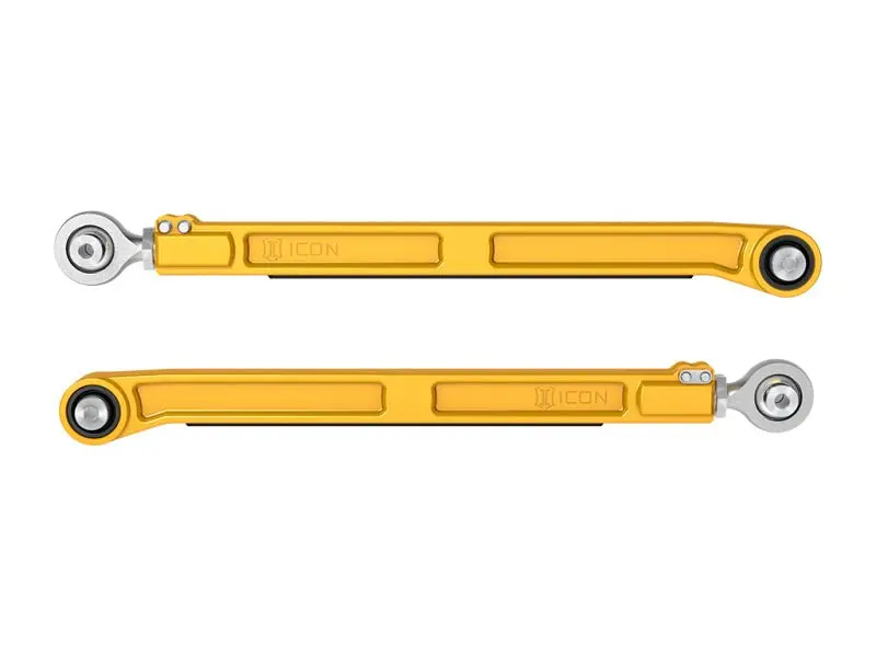 Icon 2024 Toyota Tacoma Billet Rear Lower Link Kit - Gold Anodized 1