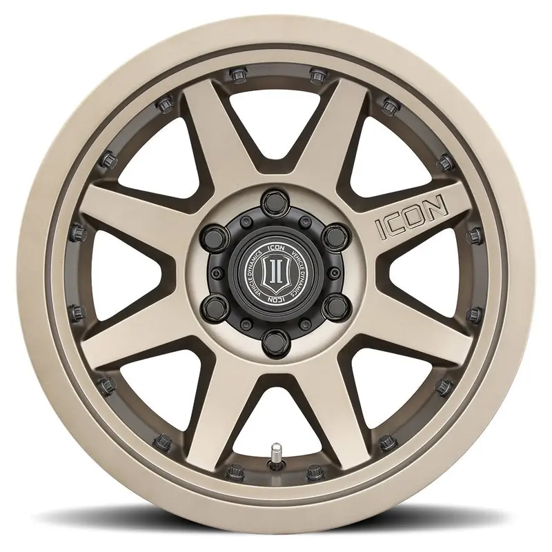 Icon Rebound Pro 17X8.5 6X5.5 25Mm Offset 5.75In Bs 95.1Mm Bore Bronze Wheel 1
