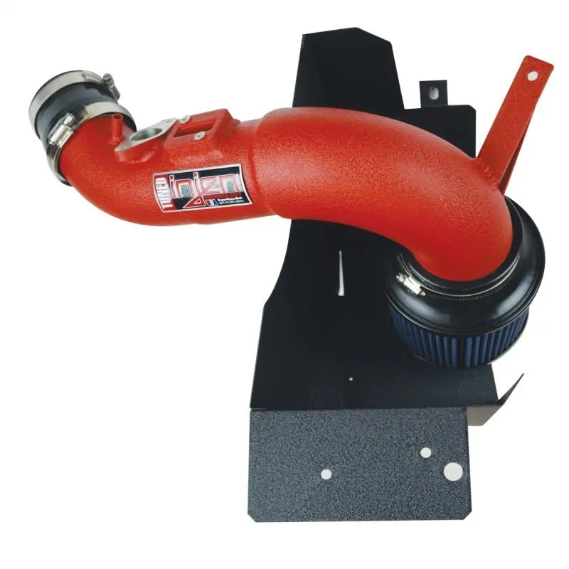 Injen 17-19 Honda Civic Type R 2.0T Wrinkle Red Short Ram Air Intake 1