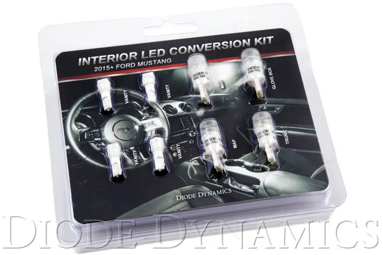 Interior Led Conversion Kit For Ford Mustang 15-17 1