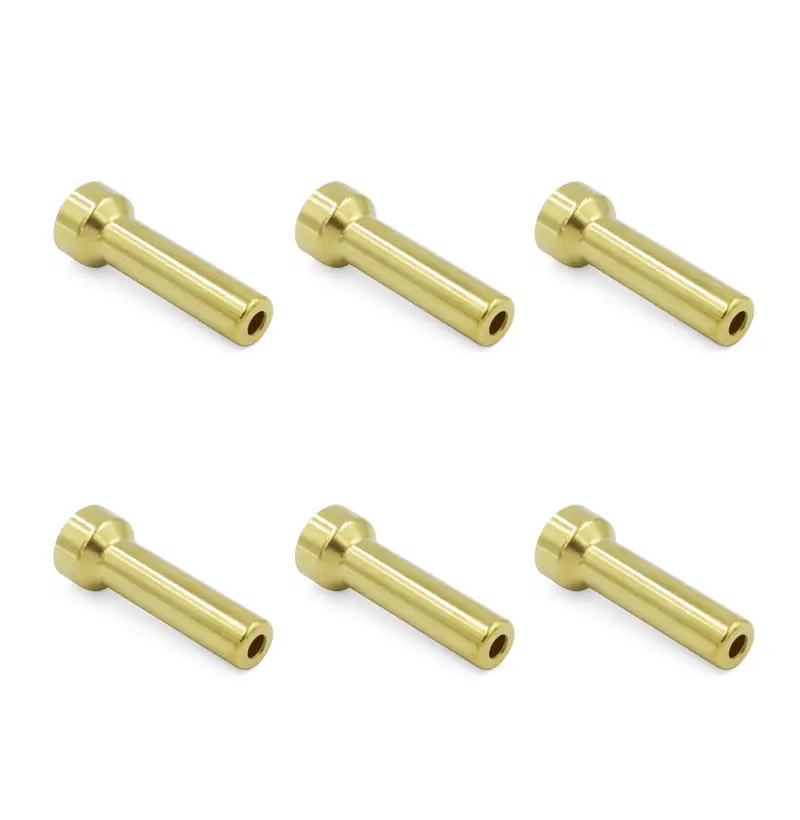 International & Case Ih Injector Sleeve Set Of 6 Brass Cups 675442C1 1