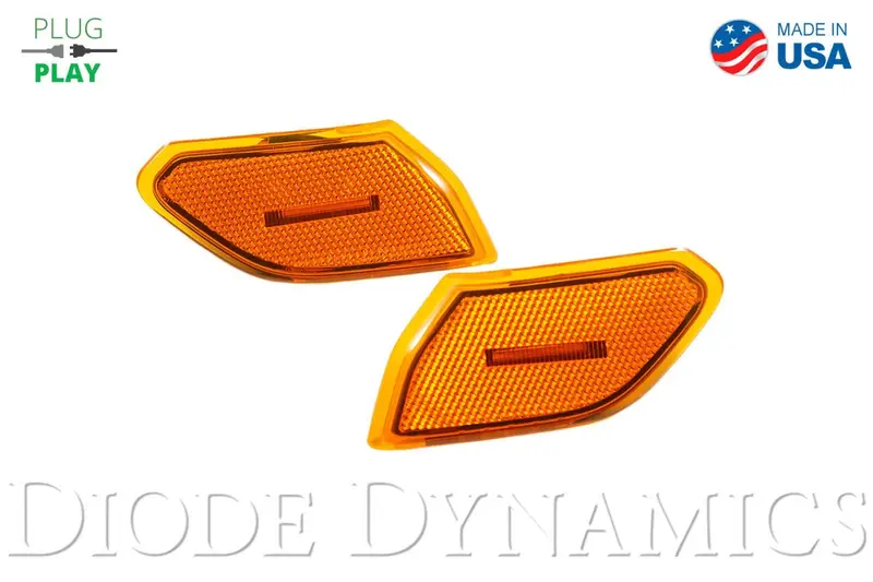 Jeep Jl Sidemarkers Amber Set Diode Dynamics 1