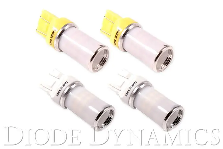 Jl Wrangler Front Turn Stage 1 (7443 Led Bulb Hp48 White And Amber) Diode Dynamics 1