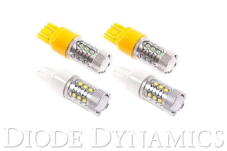 Jl Wrangler Front Turn Stage 2 (7443 Led Bulb Xp80 White And Amber) Diode Dynamics 1