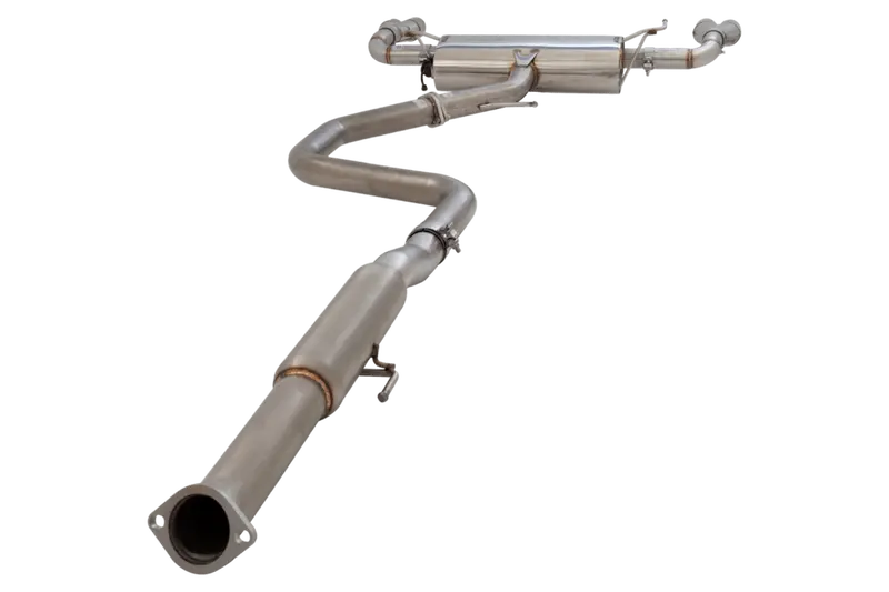 Kia Forte Gt Non – Polished Stainless Steel 3″ Cat-Back Exhaust System With Varex Muffler And Tips (With Smart Box) 2