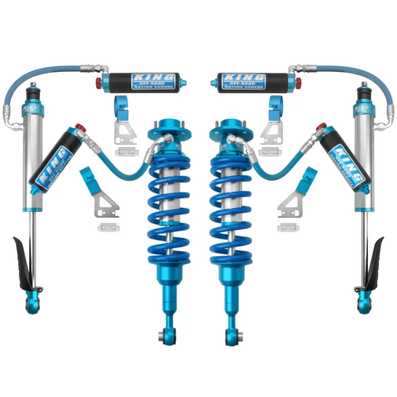 King Shocks 2024+ Toyota Tacoma 2.5 Dia Coilover W/ Remote Reservoir & Adjuster - Front & Rear 1