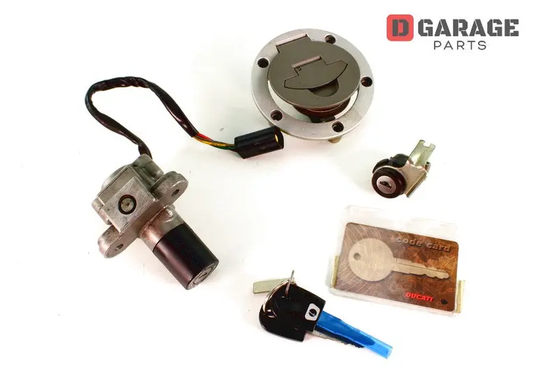 Kit Serrature Chiavi Completo Ducati Sbk 848 1098 1198 1