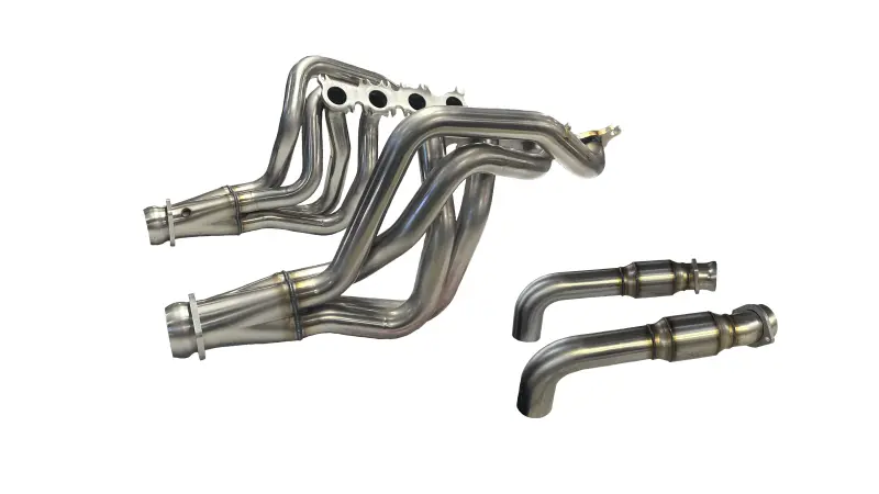 Kooks 15-24 Ford Mustang Gt/Dark Horse V8 5.0L 1-7/8In Ss Headers W/ Green Catted Connection Pipe 1