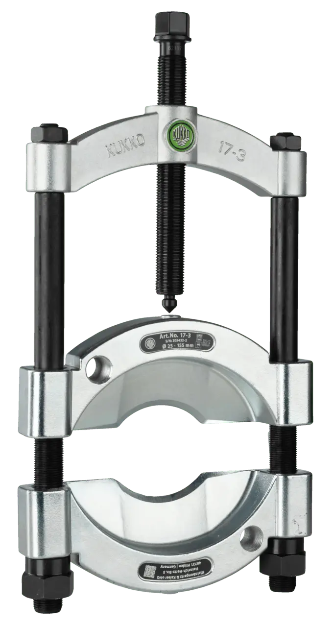 Kukko 17-3 Bearing Separator With Quick Clamping Pressure Spindle 1 - 6 1/8 Inch (25 - 155 Mm) 1