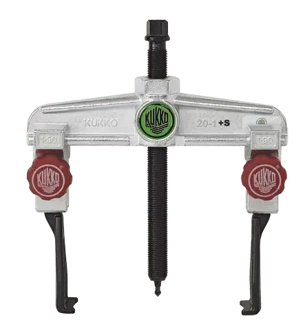 Kukko 20-1+S Universal 2-Jaw Puller With Narrow Quick Adjusting Jaws 1 3/16 - 3 1/2Inch (30 - 90Mm) 1