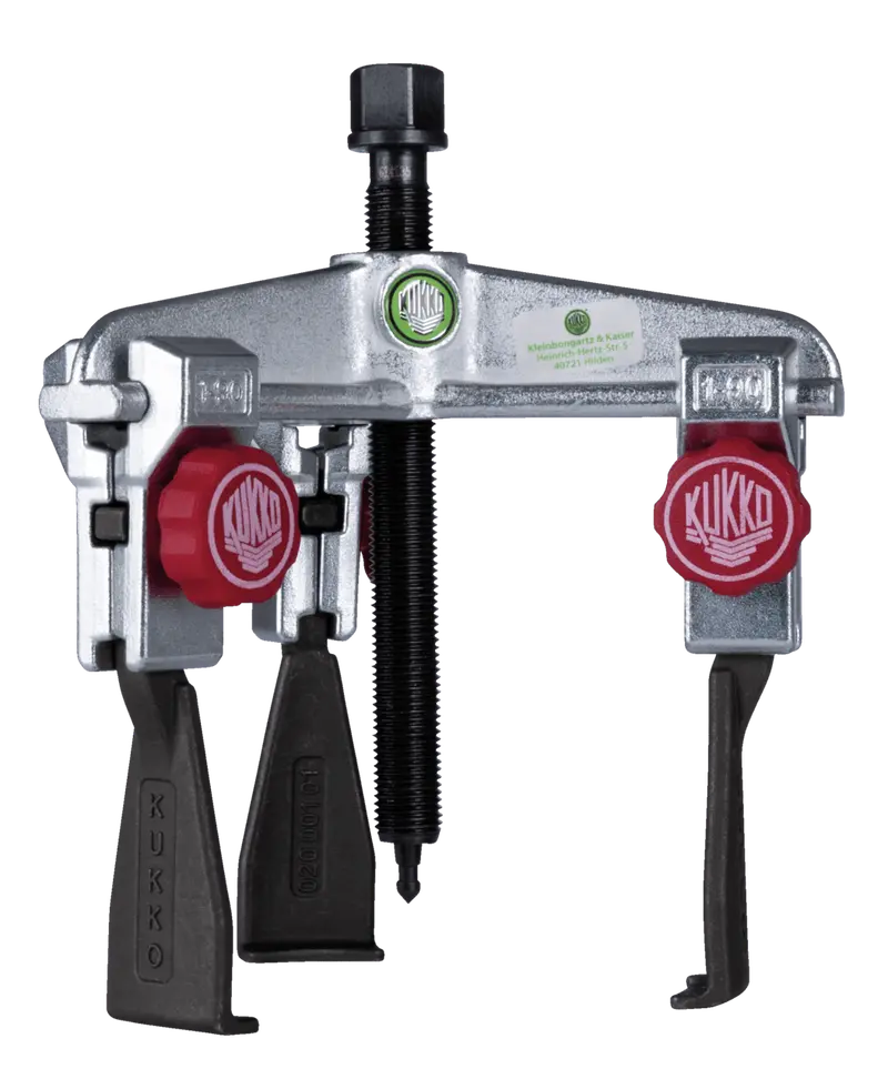 Kukko 30-2+S Universal 3-Jaw External And Internal Puller - 1 3/8 - 6 3/8 Inch (35 - 160 Mm) 1