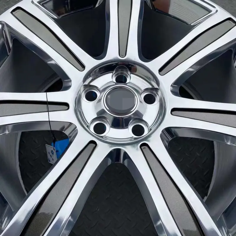 Land Rover Polished Set Silver Grey Forged Wheels 2