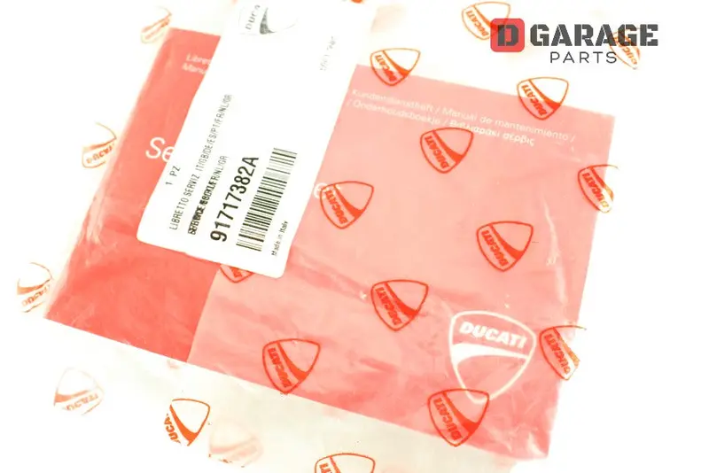 Libretto Servizio Tagliandi Officina Ducati 1