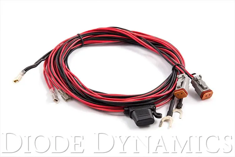 Light Duty Dual Output Light Bar Wiring Harness Diode Dynamics 1