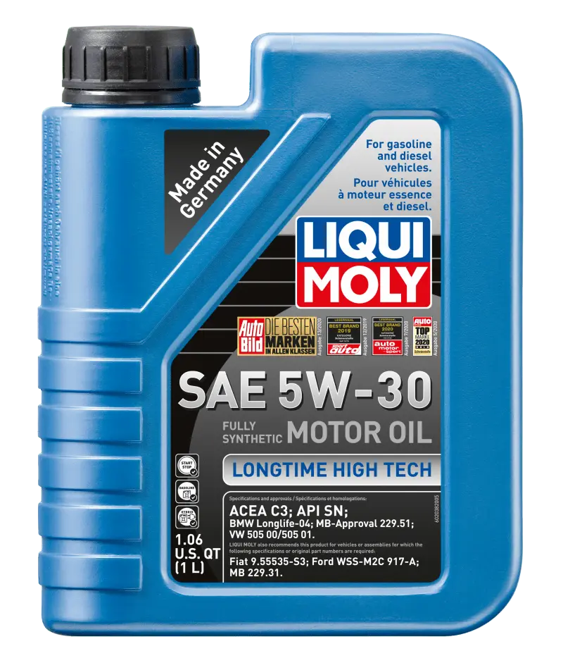 Liqui Moly 1L Longtime High Tech Motor Oil 5W30 - Case Of 6 1