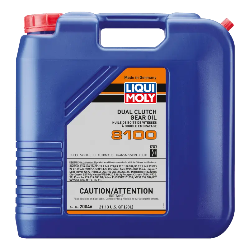 Liqui Moly 20L Dual Clutch Transmission Oil 8100 1