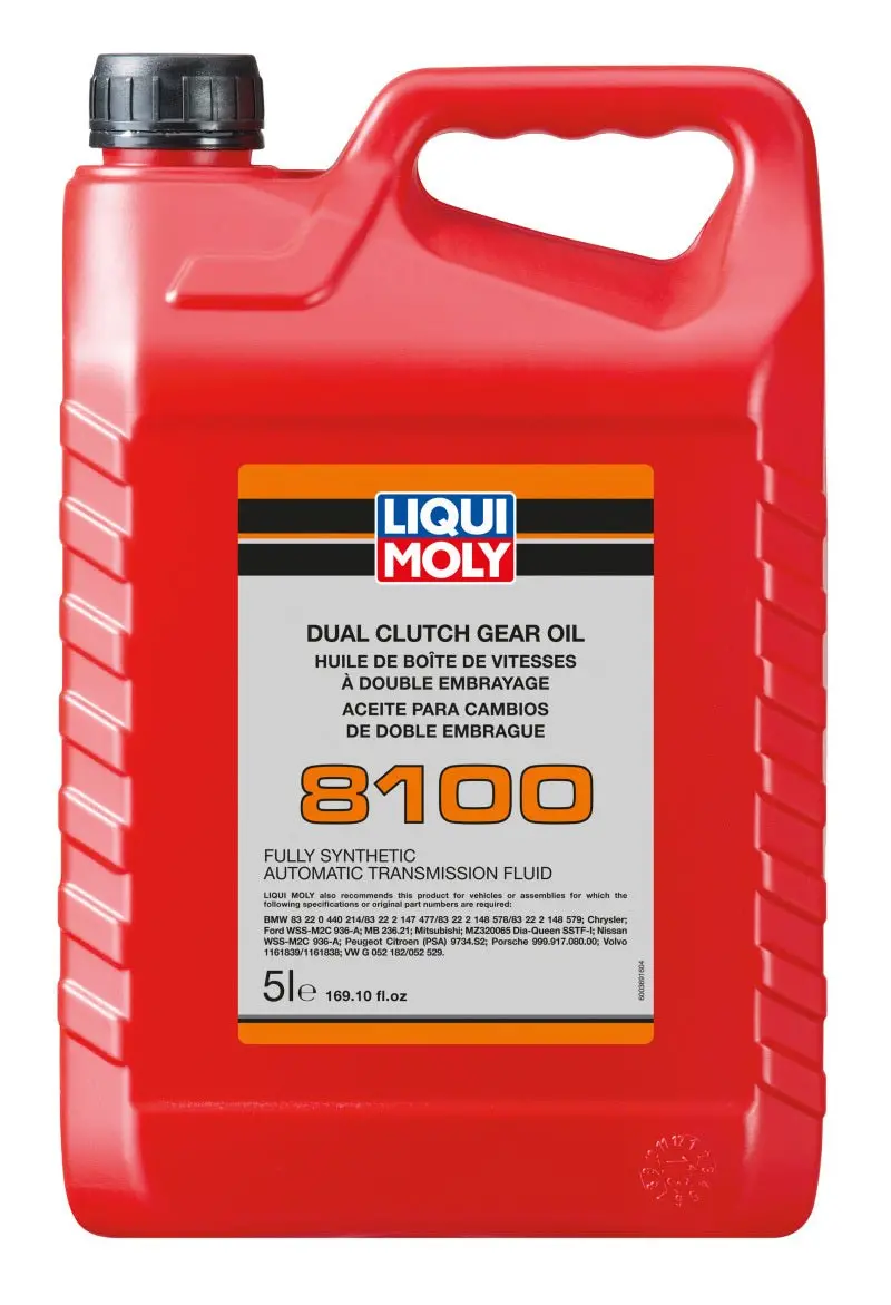 Liqui Moly 5L Dual Clutch Transmission Oil 8100 - Case Of 4 1