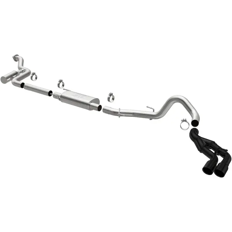 Magnaflow 2024 Toyota Tacoma Speq Series Cat-Back Exhaust System (Black Tips) 1