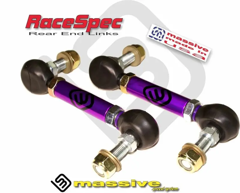 Massive Racespec Adjustable Rear Arb Sway Bar End Links Focus 16+ Focus Rs 2.3 Turbo 3