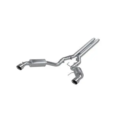 Mbrp 15-17 Ford Mustang Gt 5.0 3In Cat Back Dual Split Rear Street Version 4.5In Tips 1
