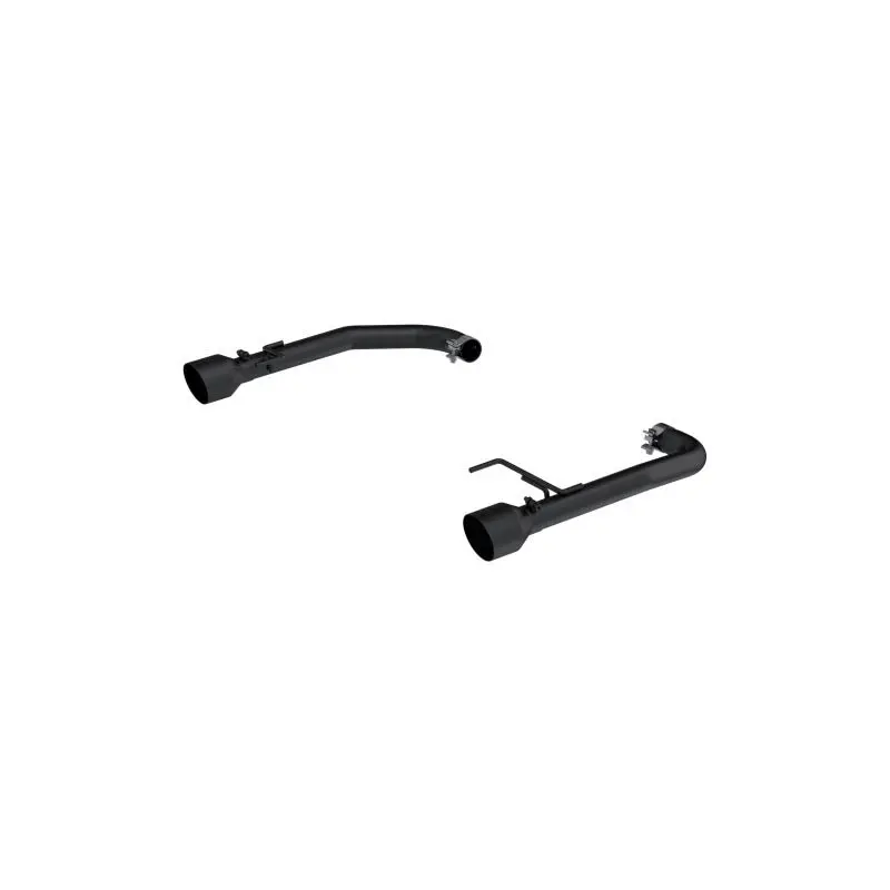Mbrp 15-23 Ford Mustang 2.3L Ecoboost Black 2.5In Axle Back Dual Split Rear Exit (Race Version) 1