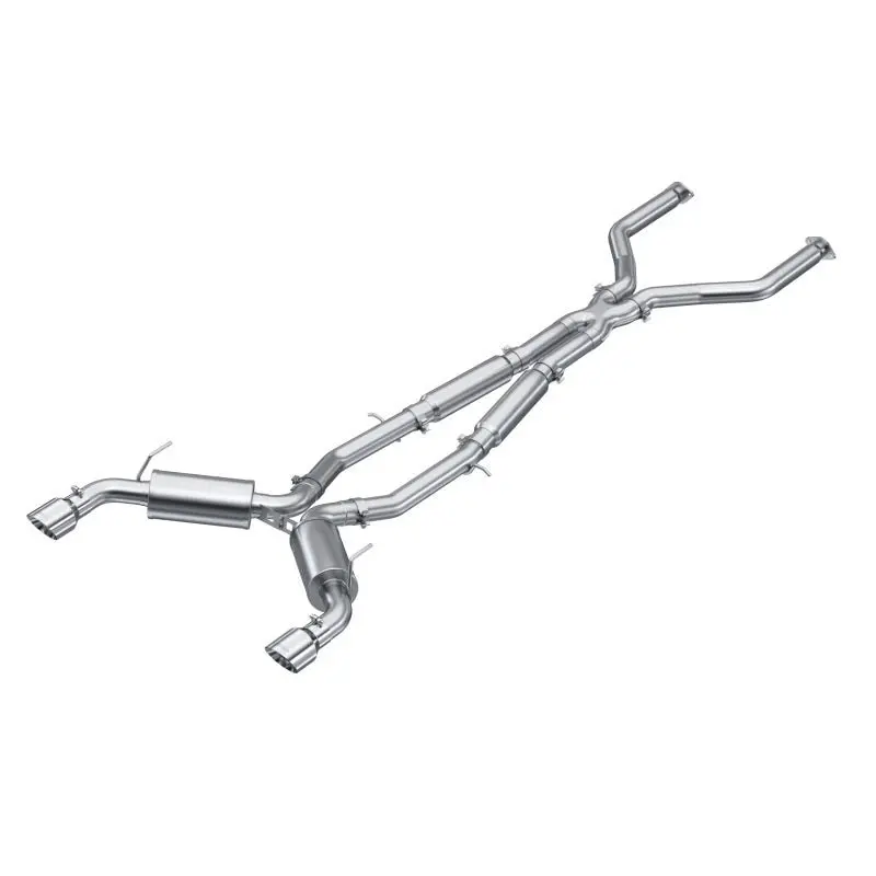 Mbrp 16-24 Infiniti Q50 3.0L Rwd/Awd 3In Cat-Back Dual Split Rear Street Version T304 1