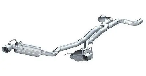 Mbrp 2.5" Dual Cat Back, Round Tips, T409, Chevy Camaro, V6 3.6L 2010 - 2015 1