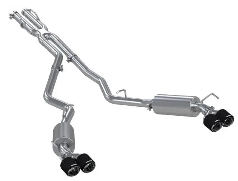 Mbrp 20-23 Ford Explorer St 3.0L Ecoboost Ss 2.5In Dual Rear Exit W/ Carbon Fiber Quad Tips - T304 1