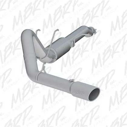 Mbrp 2017+ Ford F-250/F-350 6.2L/7.3L Super/Crew Cab Single Side 4In T304 Catback Exhaust 1