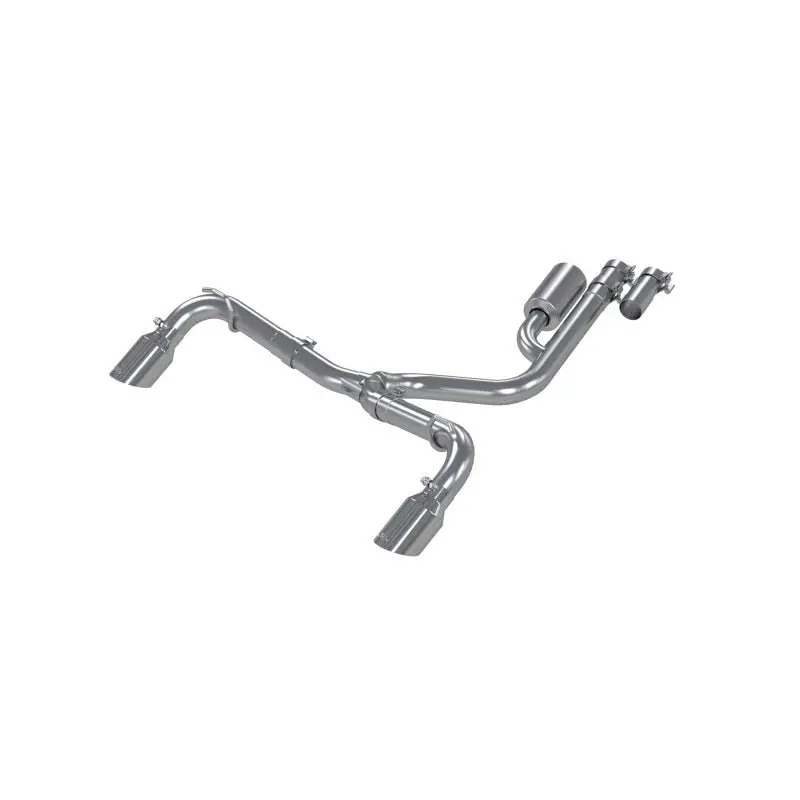 Mbrp 2021+ Ford Bronco Sport (1.5L / 2.0L Ecoboost) 2.5In Res-Back Exhaust - Dual Rear - Alum. Steel 1
