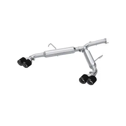 Mbrp 2022+ Kia Forte Gt 2.5In Axle-Back Dual Split Rear W/ Quad Carbon Tips 1