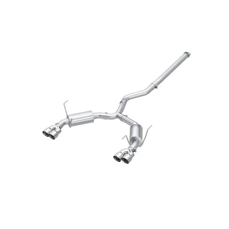 Mbrp 2022+ Subaru Wrx 3In Cat-Back Dual Split Rear Quad Tips Street Profile Exhaust 1