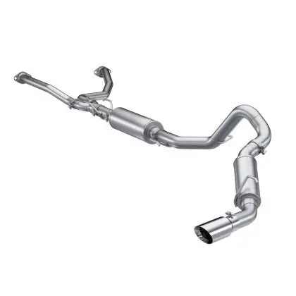 Mbrp 2022 Toyota Tundra 3.5L Dual Cat-Back 4In Single Side Exit Dual Wall Angle Cut Tip - T304 1