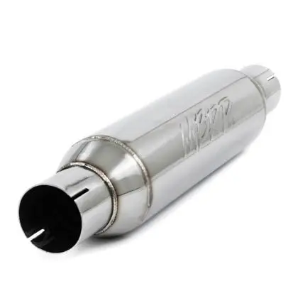 Mbrp Universal Resonator 2.5In Inlet/Outlet 16In Body 20In Overall T304 1