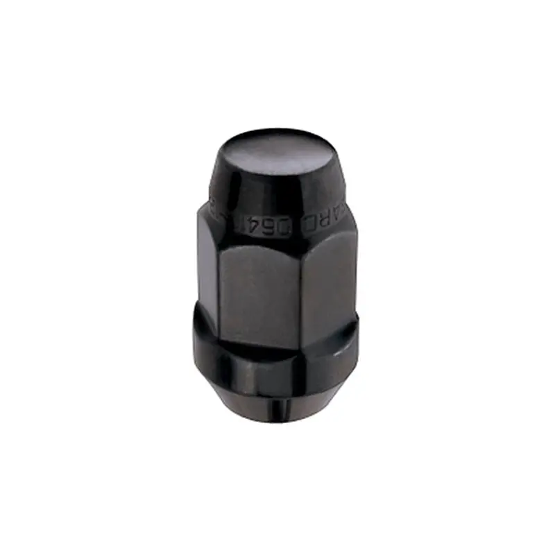 Mcgard Hex Lug Nut (Cone Seat Bulge Style) M12x1.5 / 3/4 Hex / 1.45In. Length (Box Of 144) - Black 1