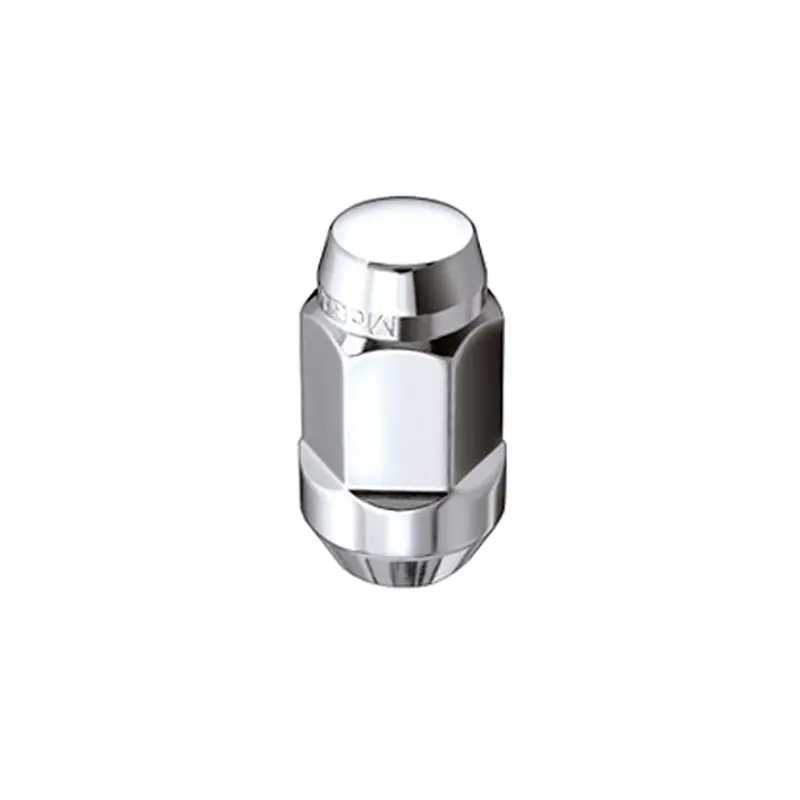 Mcgard Hex Lug Nut (Cone Seat Bulge Style) M14x1.5 / 22Mm Hex / 1.635In. Length (4-Pack) - Chrome 1