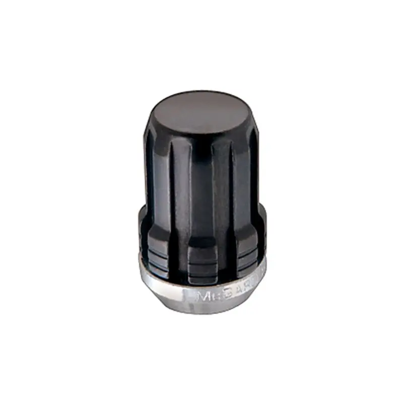 Mcgard Splinedrive Lug Nut (Cone Seat) M12x1.5 / 1.24In. Length (4-Pack) - Black (Req. Tool) 1