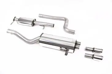 Milltek Resonated Cat-Back Exhaust System (Fiesta St 2014-2019) 1