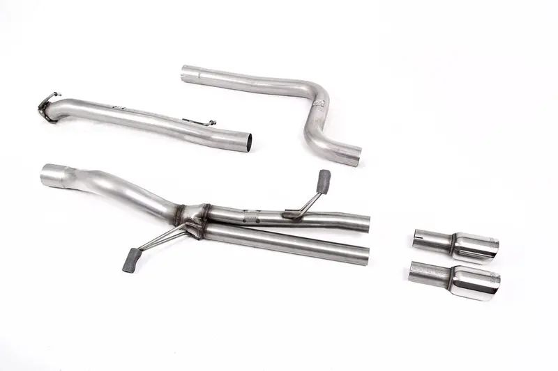 Milltek Straight Through Cat-Back Exhaust System (Fiesta St 2014-2019) 1