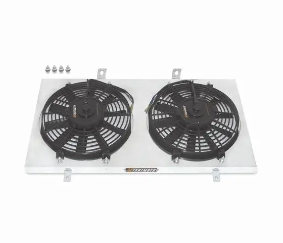 Mishimoto 08+ Mitsubishi Lancer Evo Aluminum Fan Shroud Kit 1