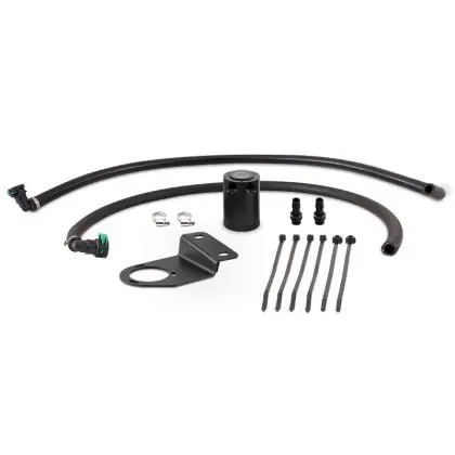 Mishimoto 19+ Ford Ranger Baffled Oil Catch Can Kit - Black 1