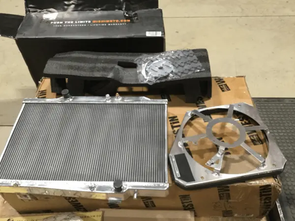 Mishimoto 2014+ Ford Fiesta St Performance Aluminum Radiator & Fand Shroud 1