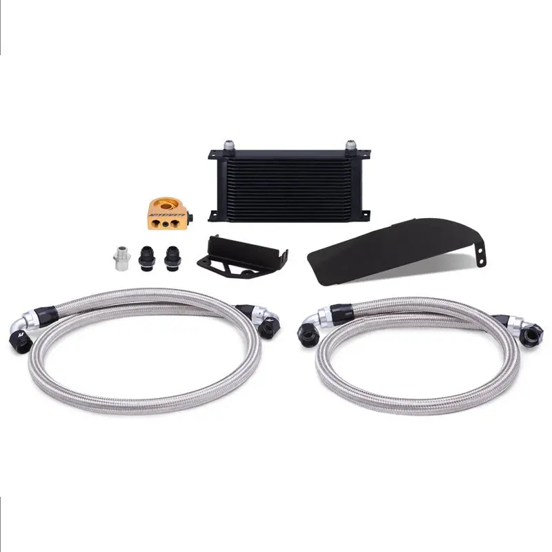 Mishimoto 2017+ Honda Civic Type R Direct Fit Oil Cooler Kit - Black 1