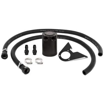 Mishimoto 2021+ Ford Bronco 2.3L Baffled Oil Catch Can - Pcv Side - Black 1