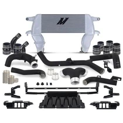 Mishimoto 21+ Ford Bronco 2.7L High Mount Intercooler Kit (With Charge Pipes) 2