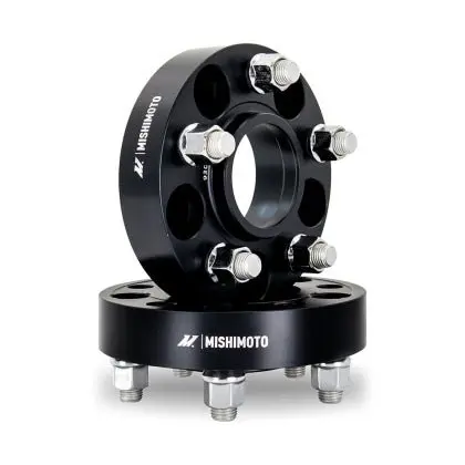 Mishimoto 30Mm Hub-Centric Wheel Spacers 5X114.3 70.5Mm Cb M14x1.5 | 2015-2024 Ford Mustang & 2020+ Explorer 1