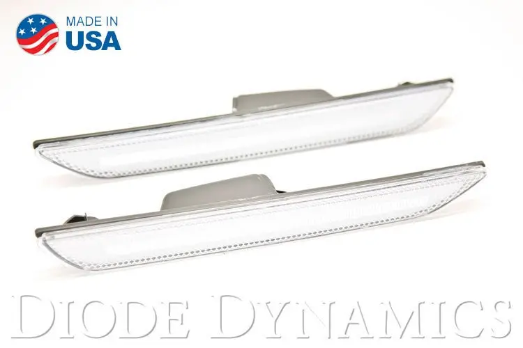 Mustang 2015 Eu Led Sidemarkers Clear Set Diode Dynamics 1
